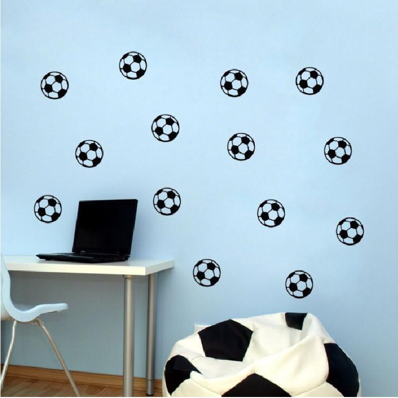 Pvc Fußballmuster Wandkunst Aufkleber Für Kinder Schlafzimmer Spielzimmer Dekoration Zuhause