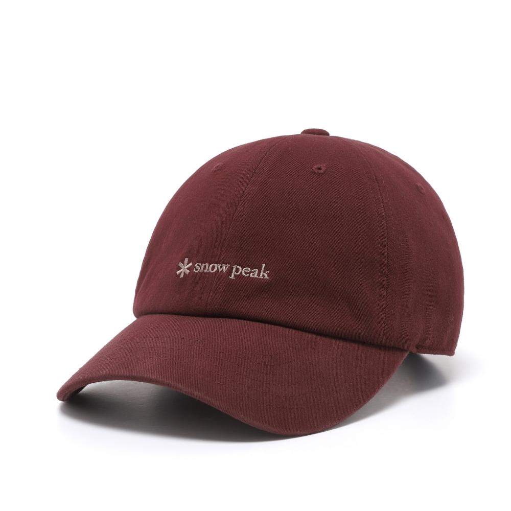 SNOWPEAK Kland 7-Panel Ball Cap Burgundy (S26ZUFBC39)