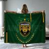 AMAZONAS FC Logo Print Flannel Blanket High Quality Warm Comfortable Cover for All Seasons Perfect for Gifts Home Decor