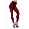 Women Stretchy Imitation Jeans Denim Leggings High Waist Skinny Pants