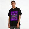 Winged Skull Of Death Print Streetwear Casual Men's T-Shirt Pure Cotton T-shirt