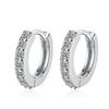 New 925 Sterling Silver Stud Earrings AAA Zircon For Women Fashion Exquisite Student Girlfriend Jewelry Accessories GiftsGood product