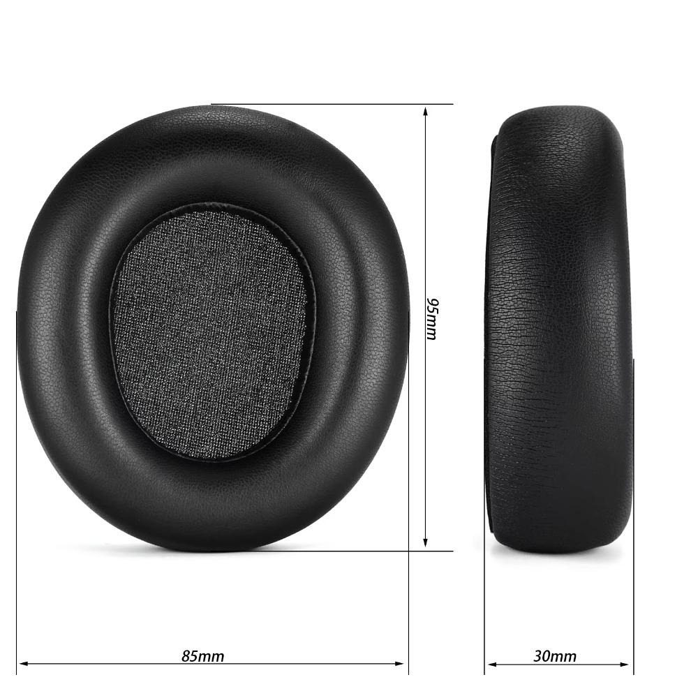 1Pair Replacement Ear Pads Memory Foam Soft Ear Cushion Repair Parts Earmuffs for SteelSeries Arctis Nova Pro Wireless Headphone