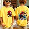 Summer Spider Children's T Shirt Breathable Fabric Classic Character Patterns in A Cute Style Suitable Daily Playwear