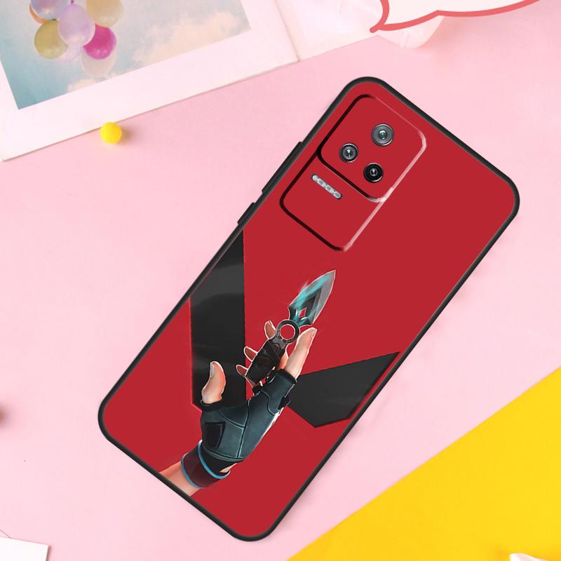 Valorant Handyhülle für Xiaomi 14 Ultra 13 11T 12T 13T Pro 12 Lite POCO X6 Pro M6 X3 X4 X5 M5s F3 F5 Hülle