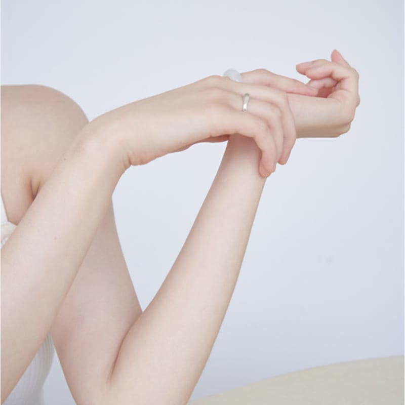 APIOH WAVE SILVER RING