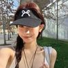 Butterfly Knot Denim Baseball Cap With Sun Protection For Casual Women