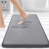 Tappetino da Bagno Morbido Olanly Antiscivolo Tappetini per Doccia Bagno Tappeto in Memory Foam Tappetino Morbido per Piedi Pavimento in Pietra Tappeto Super Assorbente ad Asciugatura Rapida