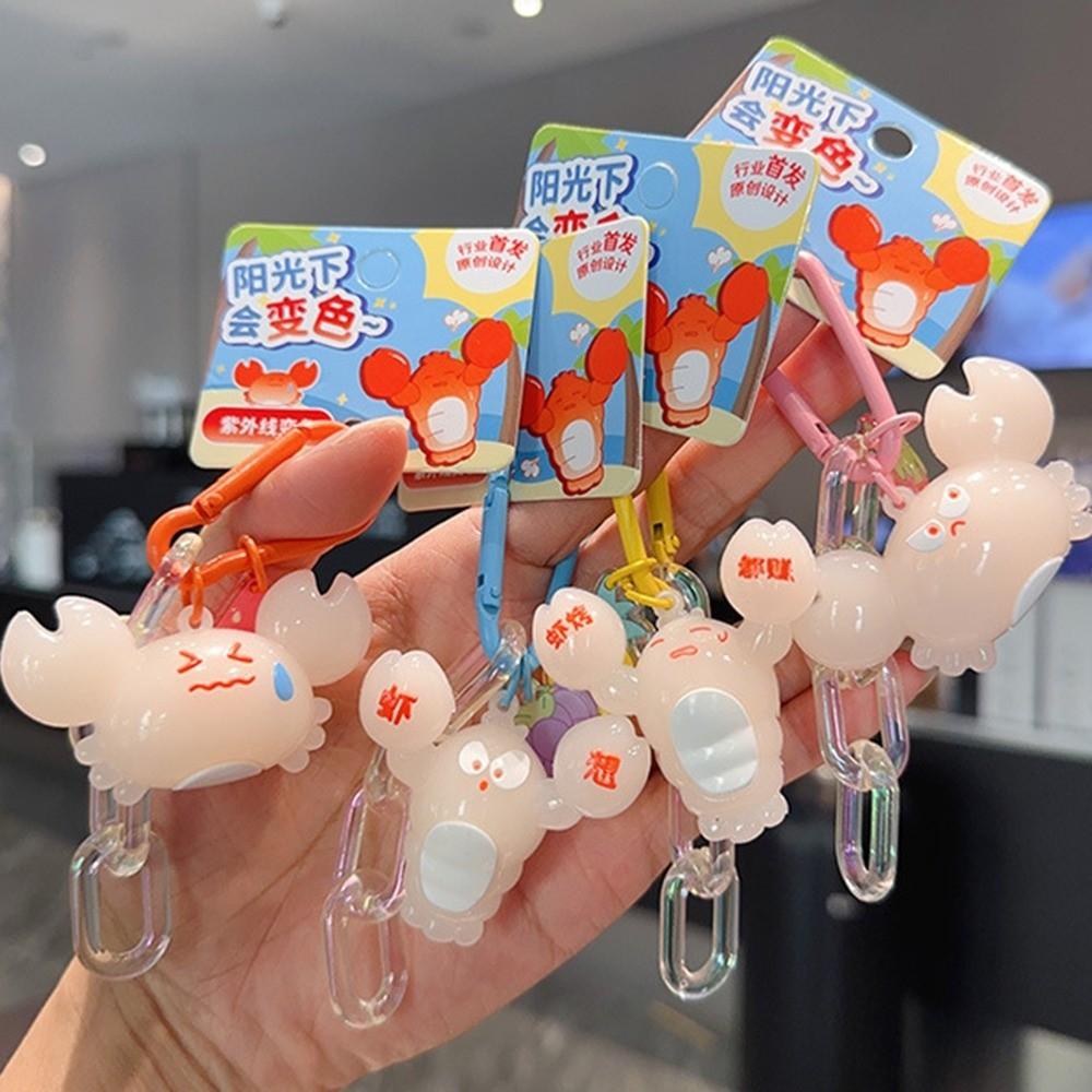 Funny Roast Duck Pendant Cartoon Barbecue Skewers Keychain  Backpack Decor