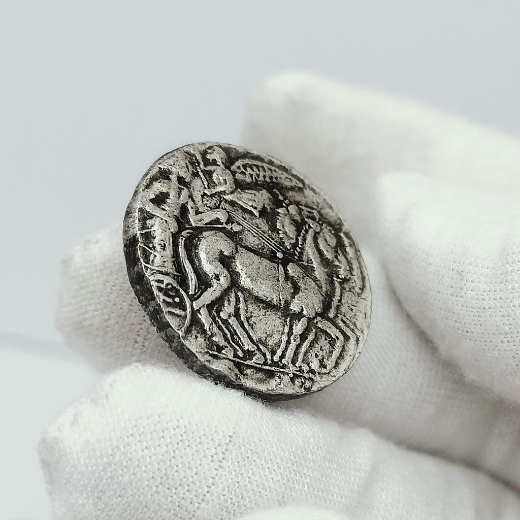 Zeus Ancient Greek Silver Coins, Olympus, Torch of the Gods, Coins, Carvings, Homeric Gifts, Christmas Gift, Stocking Stuffers