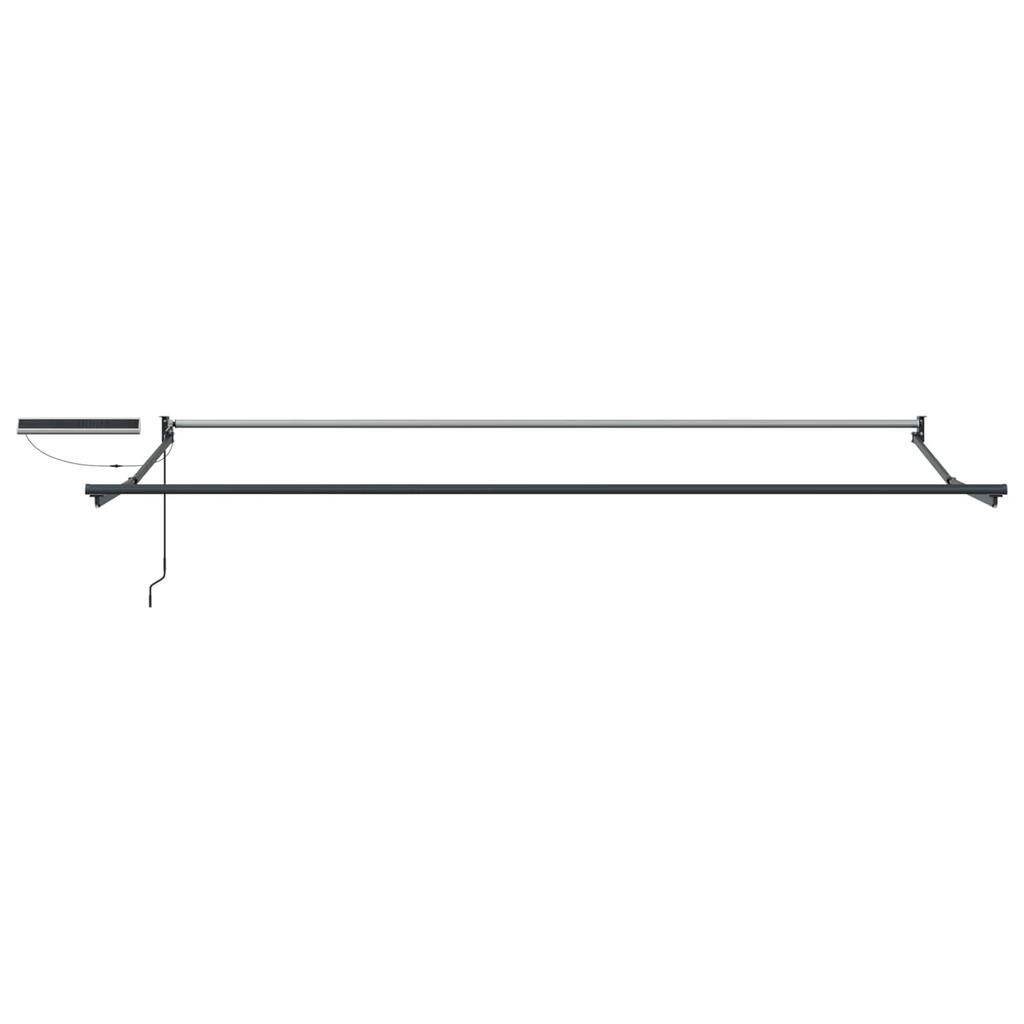Electric Retractable Awning Anthracite Grey 4 X 2 M
