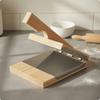 Dumpling Wrapper Press Labor Saving Wooden Dough Presser Wooden Dough Press Solid Wood Construction Kitchen Utensil Compact Size