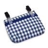 COLORFUL CANDY STYLE Travel Pocket Pouch for Boys and Elementary School Large Check Navy N6010800 Pocket, Clip-on Pocket, Girls, Students, Small,