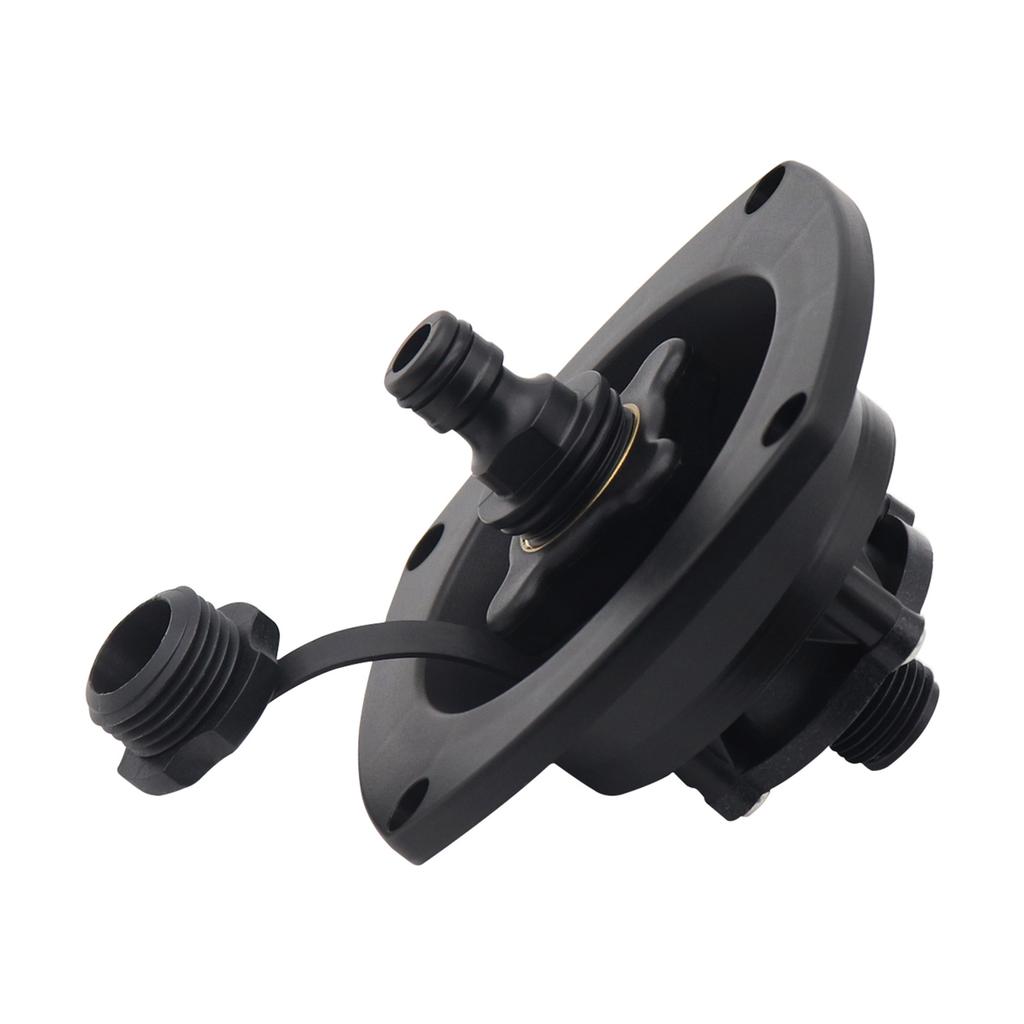 Motorhome Water Inlet Adapter Kit With Check Valves Leak Resistant Brass Threads UV Resistant PP Suitable For Motorhomes