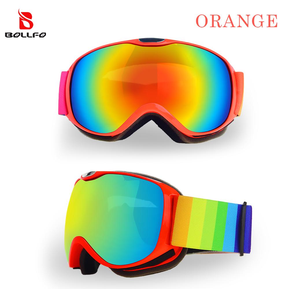 Kids Snowmobile Goggles Boys Girls Snowboard Glasses Snow Sports for Children Age 4-12 Anti Fog UV Protection Ski Skiing Goggles