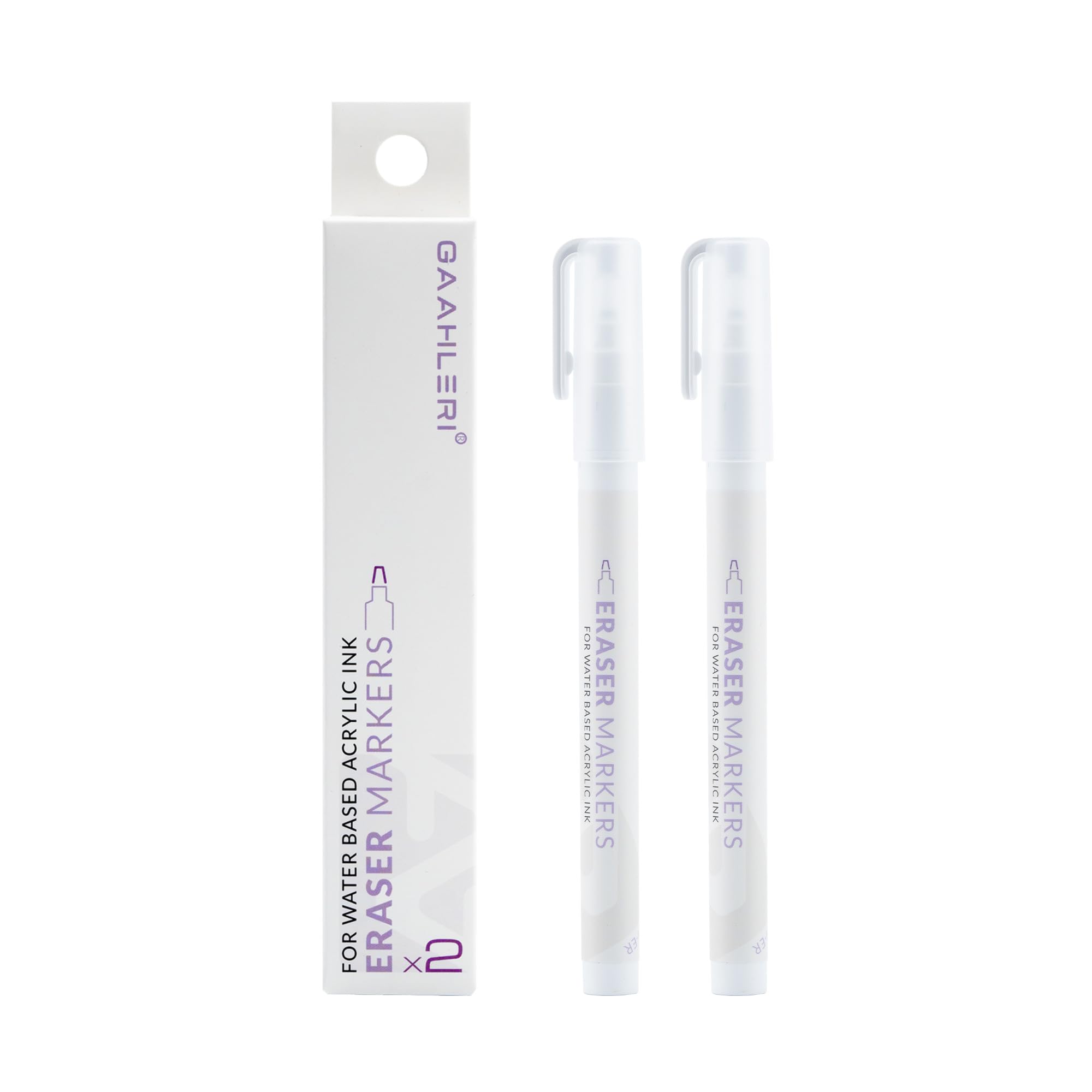 

Gaahleri Marker Eraser Set GM-ER (2 Erasers) чёрный