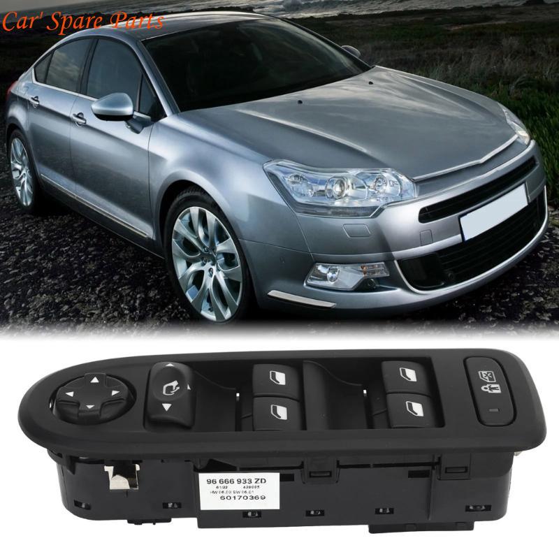 Y4UA Front Left Window Lift Switch Mirror Control Button 96644915 96644915XT 30170396 Window Control Switch Button China Mainland