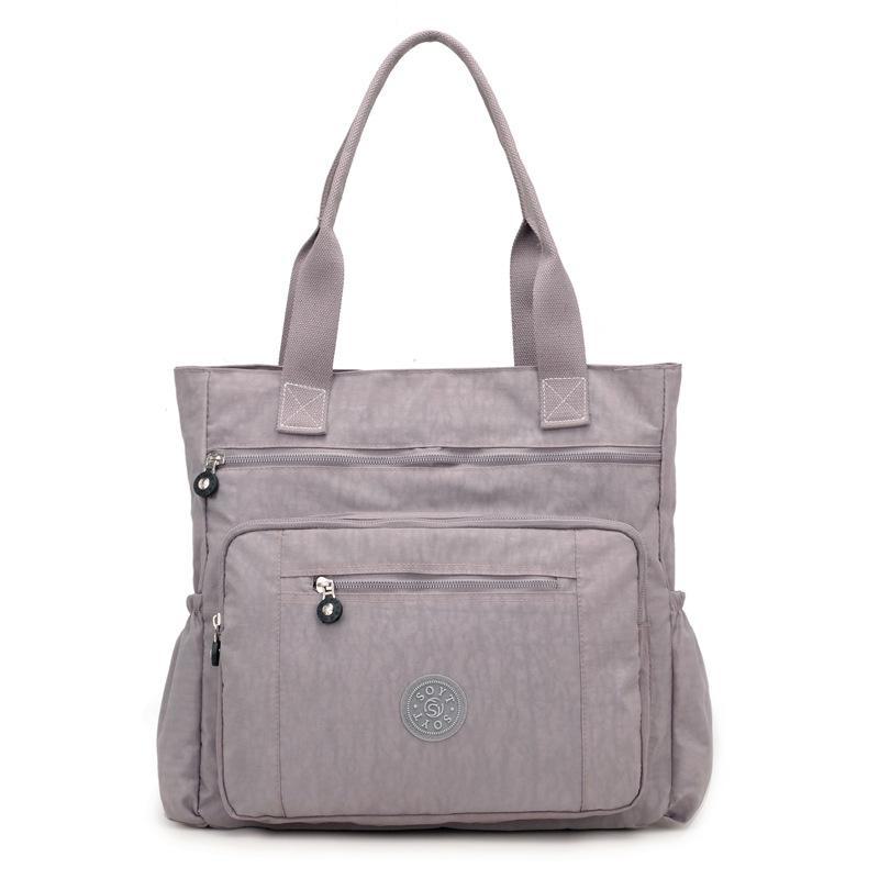 Versatile Women's Lightweight Nylon Shoulder Bag - Trendy, Casual, and Spacious Travel Handbag