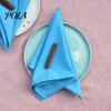 Exquisite Cloth Napkins Rustic Napkin, 16 Inch Solid Color Linen Machine Napkin Washable Farmhouse Style for Wedding Bridal Shower Dining Table