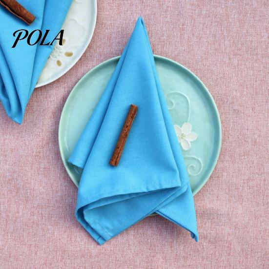 Exquisite Cloth Napkins Rustic Napkin, 16 Inch Solid Color Linen Machine Napkin Washable Farmhouse Style for Wedding Bridal Shower Dining Table