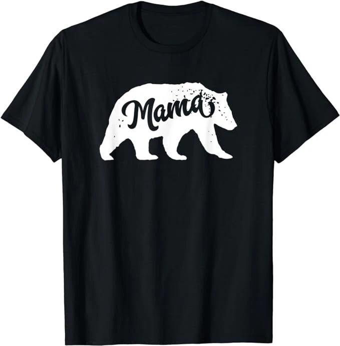 Mama Bear Cuddly Loveable Mothers Day Gift For The Strong Cute Funny Mom Grandma 4XL