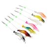Simulation Shrimp Soft Lures Luminous Swimbait Shrimp Fishing Lure with Hooks for Bass Trout Bream & Pickerel