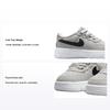 Force 1 Low EasyOn LV8 1 TD Light Iron Ore Black Baby Sneakers Grey White FZ1011-001