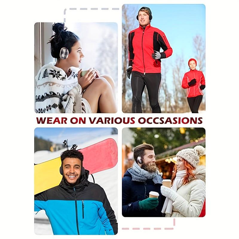 1 Paar Plüsch Leichte und Bequeme Warme Separate Ohrenwärmer Unabhängiges Einzelohr Winter Leicht zu Tragen Winddicht Minimalistisch
