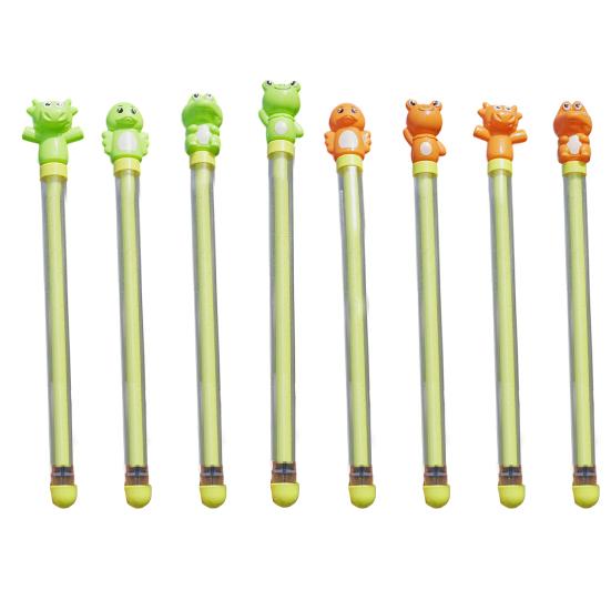 Cartoon Spritzpistole mit sprudelndem Wasser für Kinder Handheld Ausziehbarer Sprühspielzeug für Pool Strand Spaß Sommer Badezimmer Gadget Niedliche Foto Requisite Neuheit Geschenk für Kinder