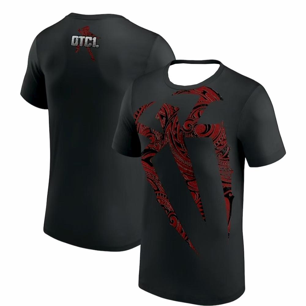 Summer Outdoor Sports Fitness Training Short-Sleeved T-Shirt Quick-Drying Loose-Fitting Sweat-Absorbing Men's Round-Neck Shirt