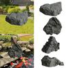 Artificial Landscape Rock Rock Rockery Landscape PU Foam Photography Props Crafts Decorative Stone Miniatures for Outdoor