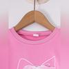 Kids Cartoon Casual Fashion Outfit Set Long Sleeve Top & Pants