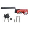 Motorcycle Modification Aluminum Alloy Helmet Lock Mount Hook Fit for 125 250 390 2017+(Red )