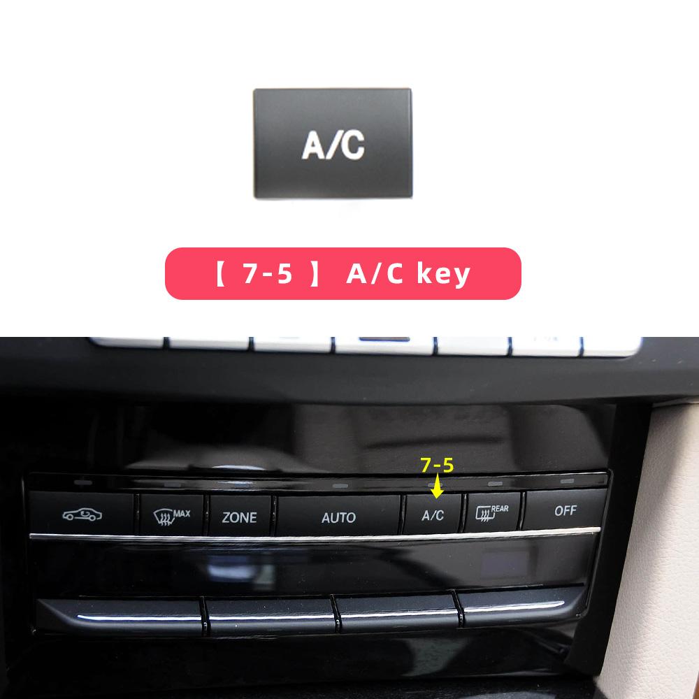 AC Air Conditioning Button 2129008711-A 2129008811-A Replacement for Mercedes W212 W207 Auto Interior Part