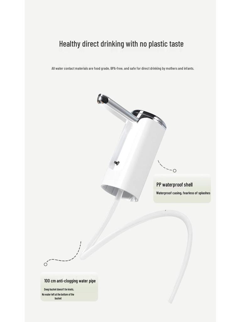 Fully Automatic Charging Water Dispenser for Bottled and Tap Water, Ideal for Home or Office.