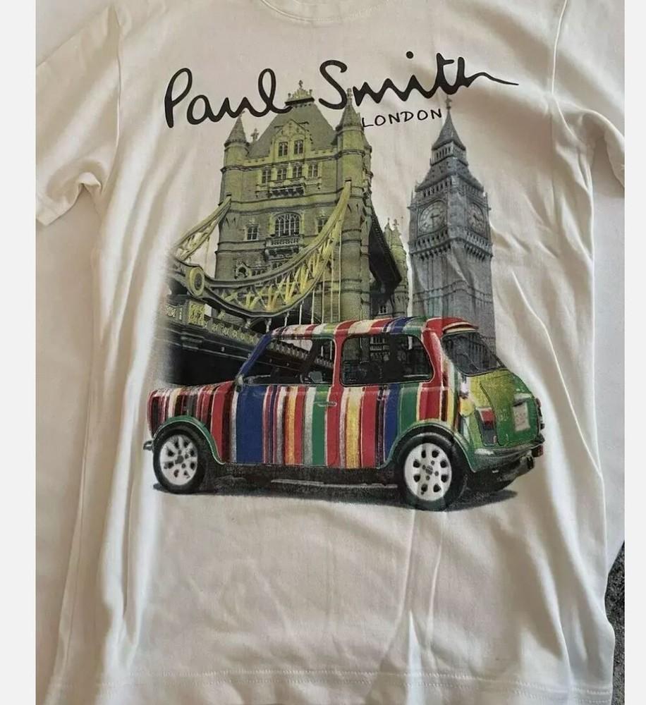 

Paul Smith London Белая футболка Полный размер S-4XL 2XL