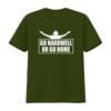 Go Hardwell Or Home T-Shirt Fleißig Unisex Motivierend Arbeit Vintage Grafik Streetwear Stilvoll Homme Unisex Leicht