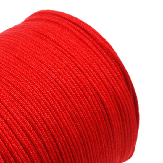 1 Rolle Nylon gewachste Bastelkordel Atmungsaktiv Klare Textur Traumfänger Gewachste Fadenkordel zum Nähen