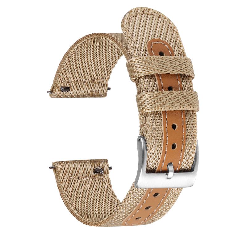 18mm 20mm 22mm Elastisches Nylon-Uhrenarmband für Seiko Ersatz Stoffarmband Armband Zubehör Sportuhrarmband