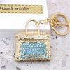 Fashion Cute Crystal Women Rhinestone Bag Lady Wedding Jewelry Trinket Car Girl Gift Bag Charm