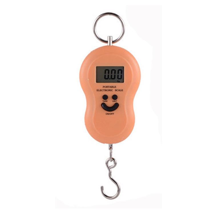 Digital Hanging Scale 50kg/10g Backlight LCD Kitchen Luggage Travel Fishing Pocket Scale