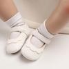 Spring and Autumn Fighting 0-1 Years Old Baby Learn Stews Soft Waves Baby Shoes Semi-Plastic Bottom Princess Shoes
