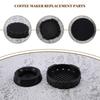 Coffee Filter Paper Cap & Plunger End Gasket Seal Replacement Parts Sets Fit for Aeropress Coffee and Espresso Maker