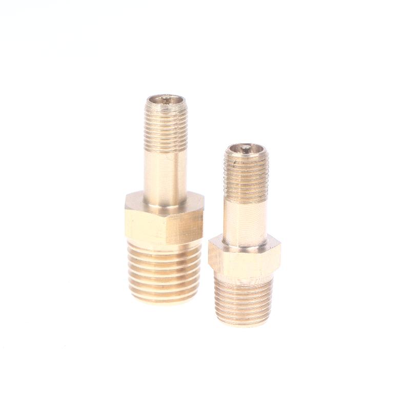 1Pcs Anti-Corrosion Schrader Valve 1/4 Npt 1/8 Npt M10 Air Compressor Tanks Fill Valve Automobile Tire Valve Core