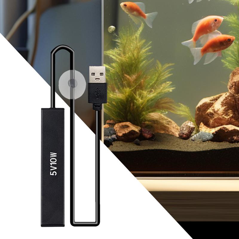 Aquecedores de Aquário Vidro Peixe Tartaruga Tanque Aquecedor Resistente ao Desgaste Controle Preciso de Temperatura Pré-definido Suprimentos Para Tanque Marinho