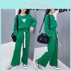 Herbst Sets Kleidung Kinder Mädchen Frühling Langarm Sweatshirt Weite Hosen Kinderkleidung Anzüge