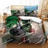 Anime 3D My Hero Academia Bedding Set Printed single Comforter Quilt Bed Cover Duvet Cover Pillow Case 3 Pieces Kids Adult Size