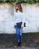 European & American Fall/Winter Sexy Off-Shoulder Batwing Sleeve Knitted Sweater for Women