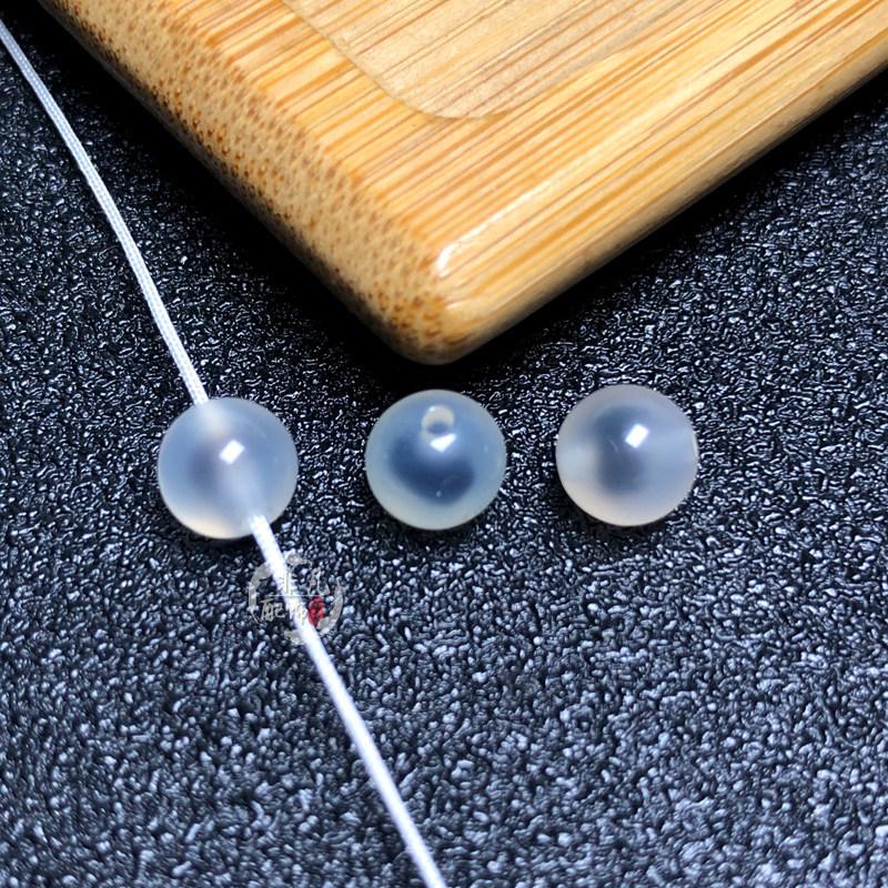 Ice White Agate Rock Sugar Bead Bracelet - Handmade DIY Crystal Accessory for Men  Women