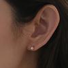 Popcorn Flower Mini Earring
